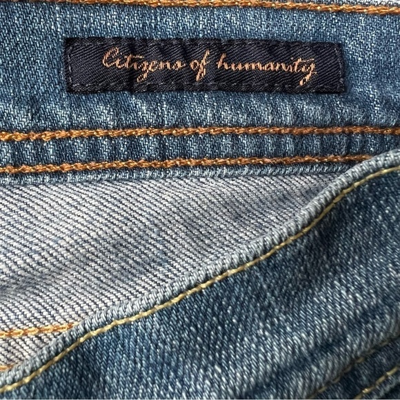 Citizens of Humanity 065 Naomi Low Waist Low Rise Flair Flare Jeans, 28 Waist - Picture 7 of 11